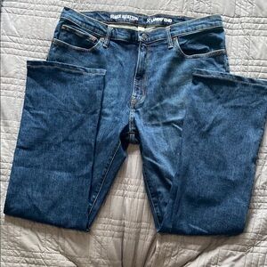 Lands' End Blake Shelton Relaxed Blue Jeans Timeless Comfort